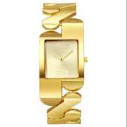 Fashionable gold classic vintage watch