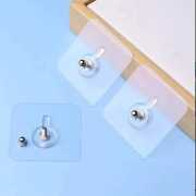 40 pcs Transparent Wall Hooks